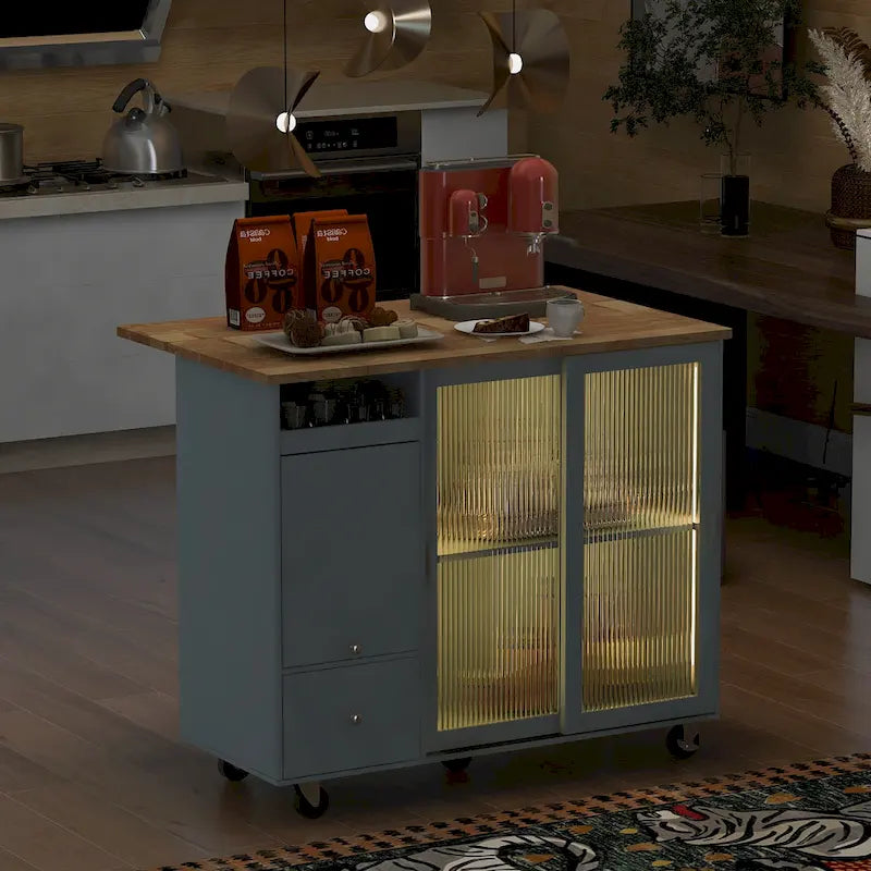 Îlot de cuisine avec abattant