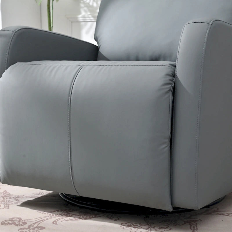 Fauteuil Inclinable Pivotant Électrique en PU avec Rotation à 270°, Inclinaison Électrique de 95-160° et Deux Ports USB - Capacité de 150 kg