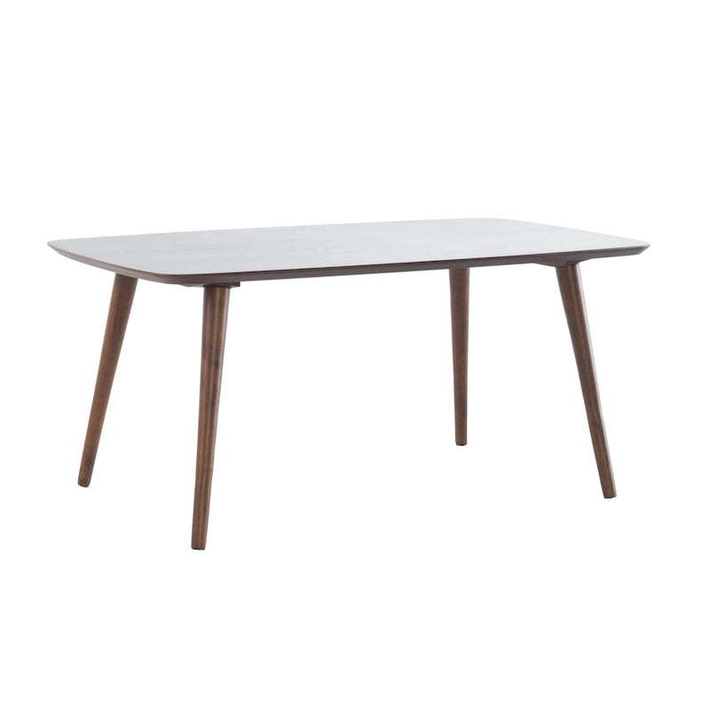 Table basse rectangulaire en bois Mid-Century – 39.50L x 23.70l x 18.25H