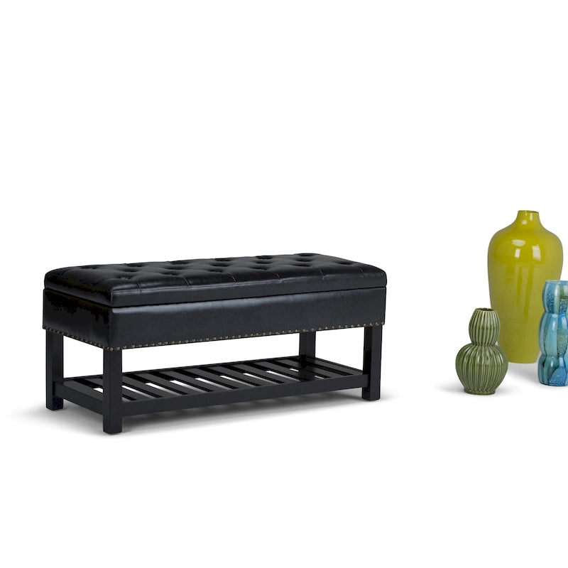 Banc Pouf Rectangulaire de 109 cm de Large - 109 L x 43 P x 48 H