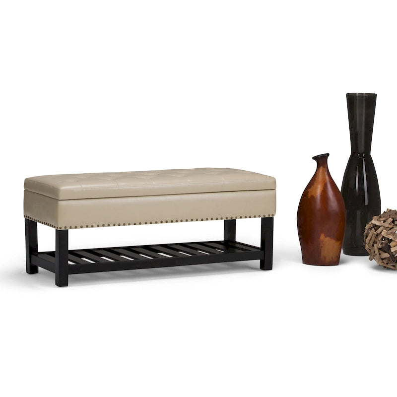 Banc Pouf Rectangulaire de 109 cm de Large - 109 L x 43 P x 48 H