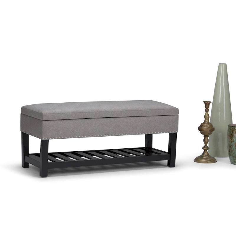 Banc Pouf Rectangulaire de 109 cm de Large - 109 L x 43 P x 48 H