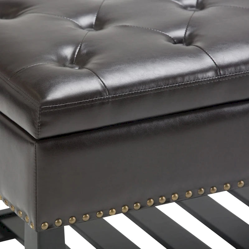 Banc Pouf Rectangulaire de 109 cm de Large - 109 L x 43 P x 48 H