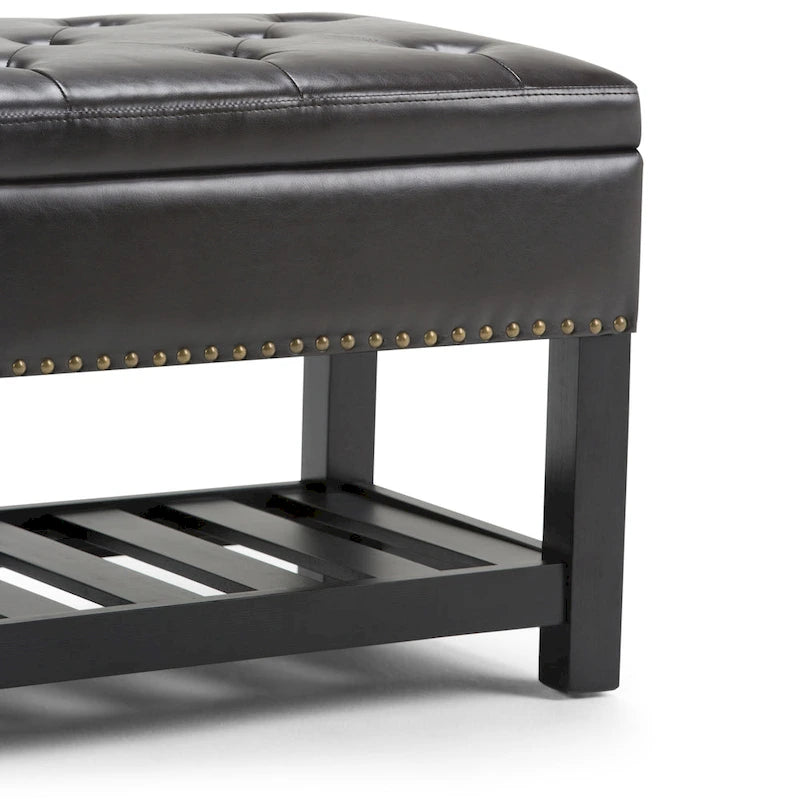 Banc Pouf Rectangulaire de 109 cm de Large - 109 L x 43 P x 48 H