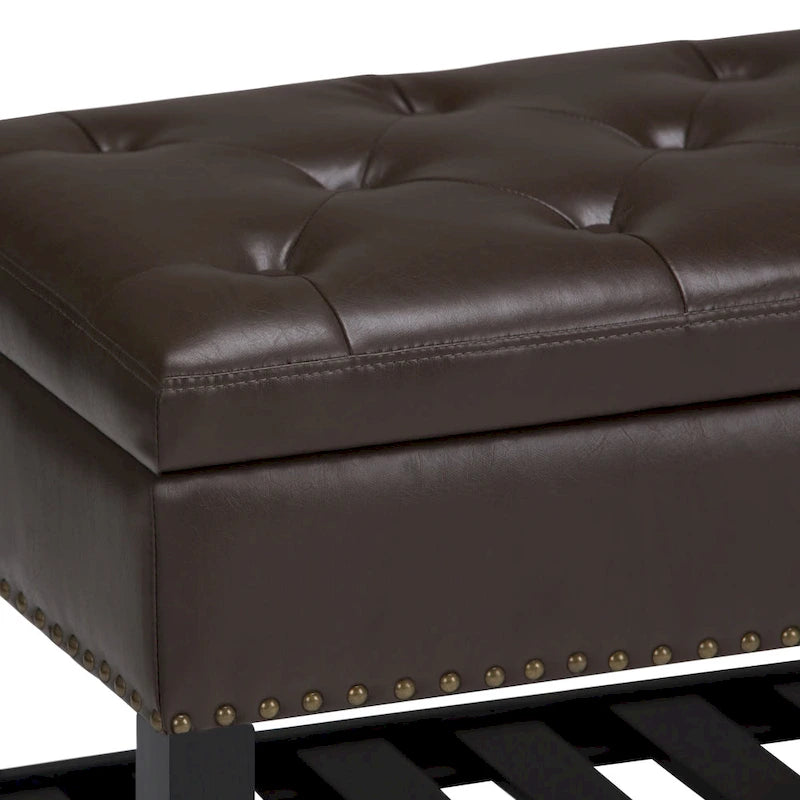 Banc Pouf Rectangulaire de 109 cm de Large - 109 L x 43 P x 48 H