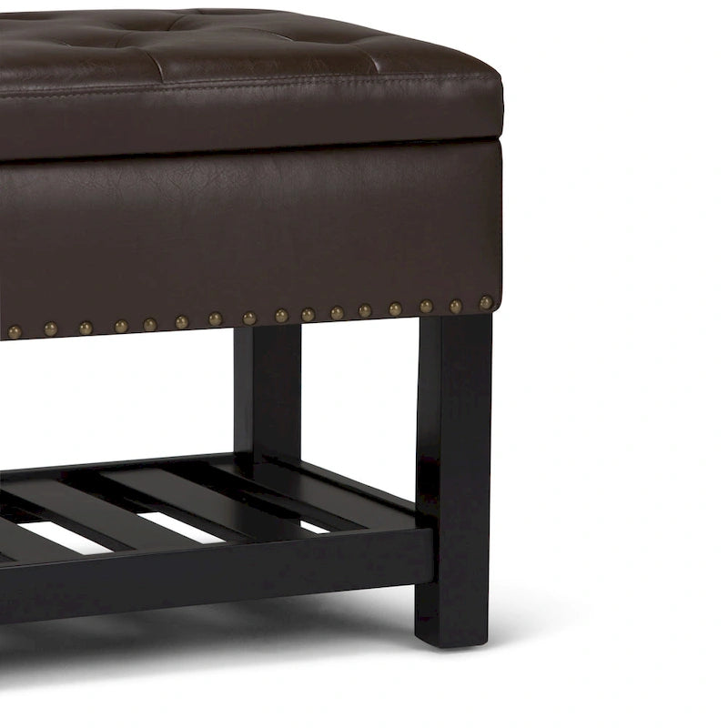 Banc Pouf Rectangulaire de 109 cm de Large - 109 L x 43 P x 48 H