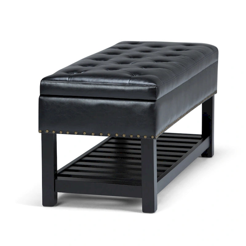 Banc Pouf Rectangulaire de 109 cm de Large - 109 L x 43 P x 48 H