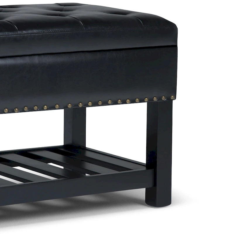 Banc Pouf Rectangulaire de 109 cm de Large - 109 L x 43 P x 48 H