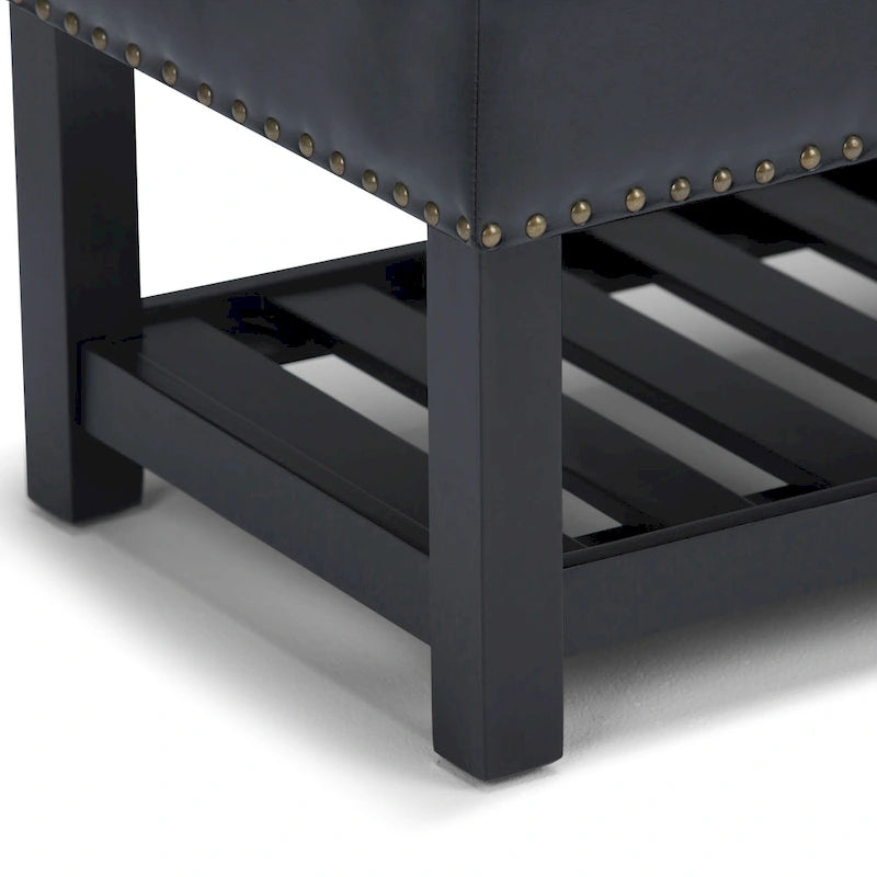 Banc Pouf Rectangulaire de 109 cm de Large - 109 L x 43 P x 48 H