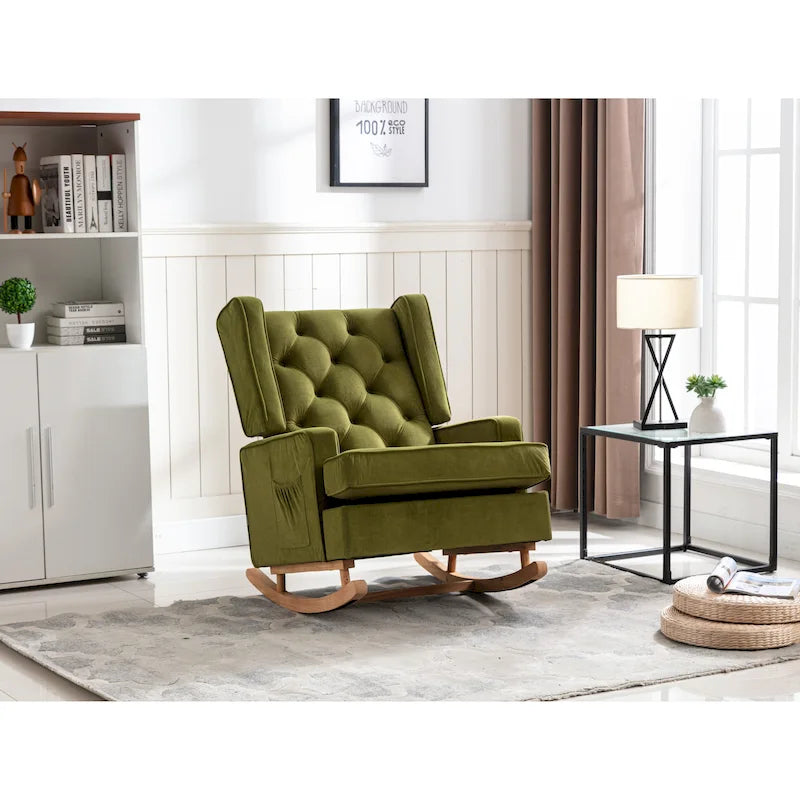 Salon Fauteuil à bascule confortable Fauteuil d'appoint