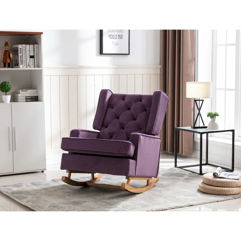 Salon Fauteuil à bascule confortable Fauteuil d'appoint