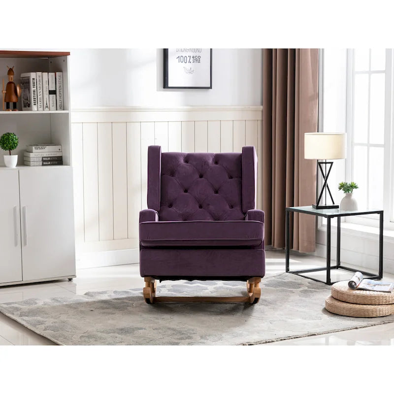 Salon Fauteuil à bascule confortable Fauteuil d'appoint