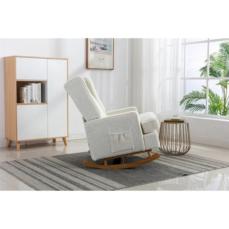 Salon Fauteuil à bascule confortable Fauteuil d'appoint