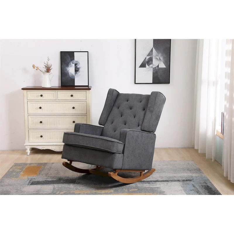 Salon Fauteuil à bascule confortable Fauteuil d'appoint
