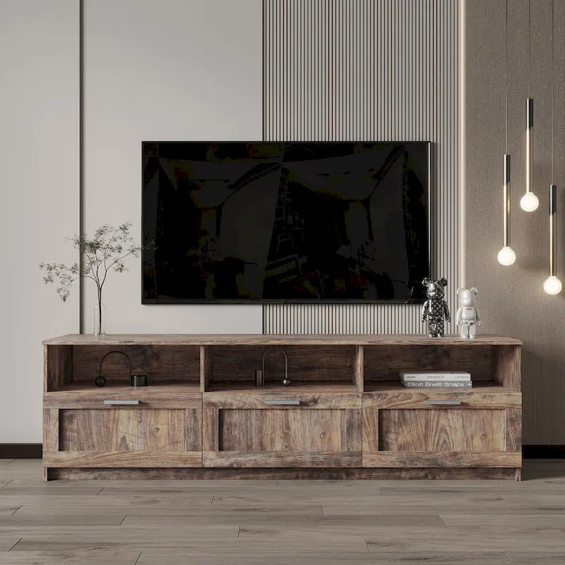 Meuble TV minimaliste moderne meuble TV 80 pouces