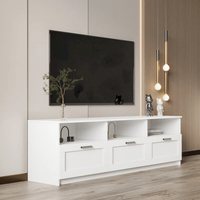 Meuble TV minimaliste moderne meuble TV 80 pouces