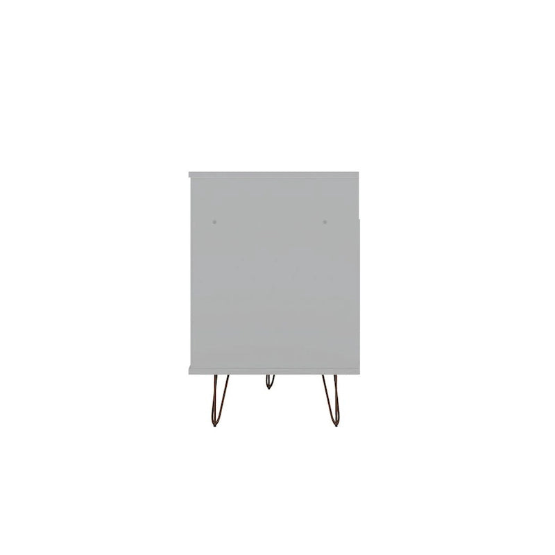 Meuble TV Console à Pieds Métalliques 62,99 po