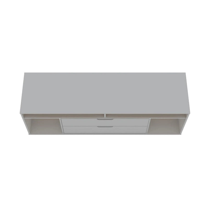 Meuble TV Console à Pieds Métalliques 62,99 po