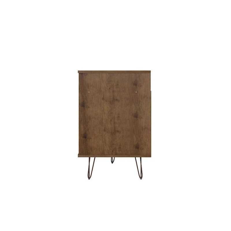 Meuble TV Console à Pieds Métalliques 62,99 po