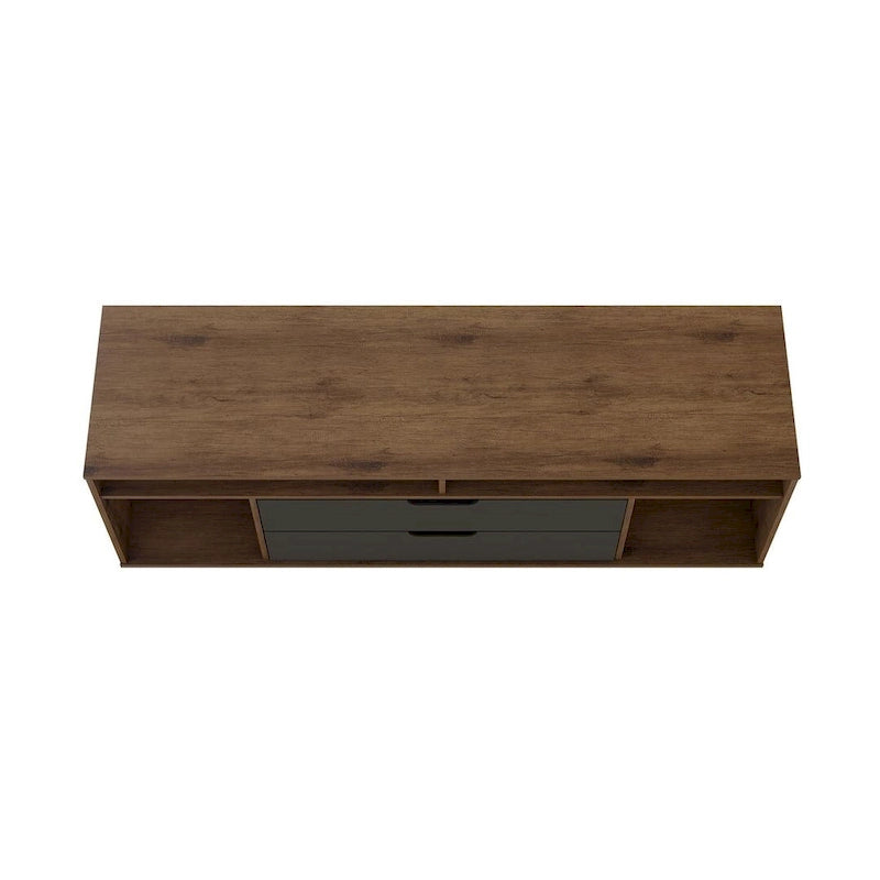 Meuble TV Console à Pieds Métalliques 62,99 po