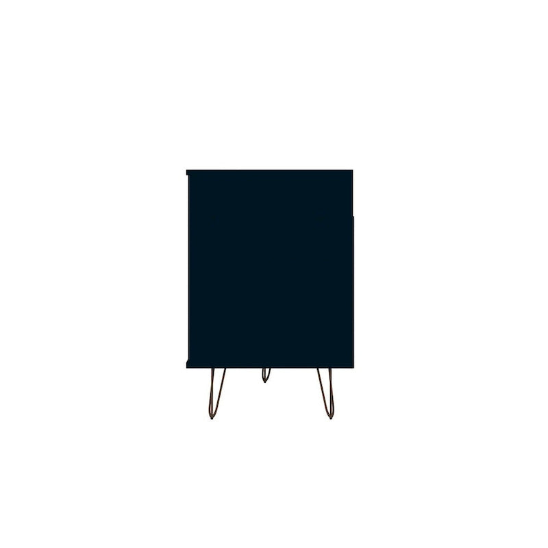Meuble TV Console à Pieds Métalliques 62,99 po