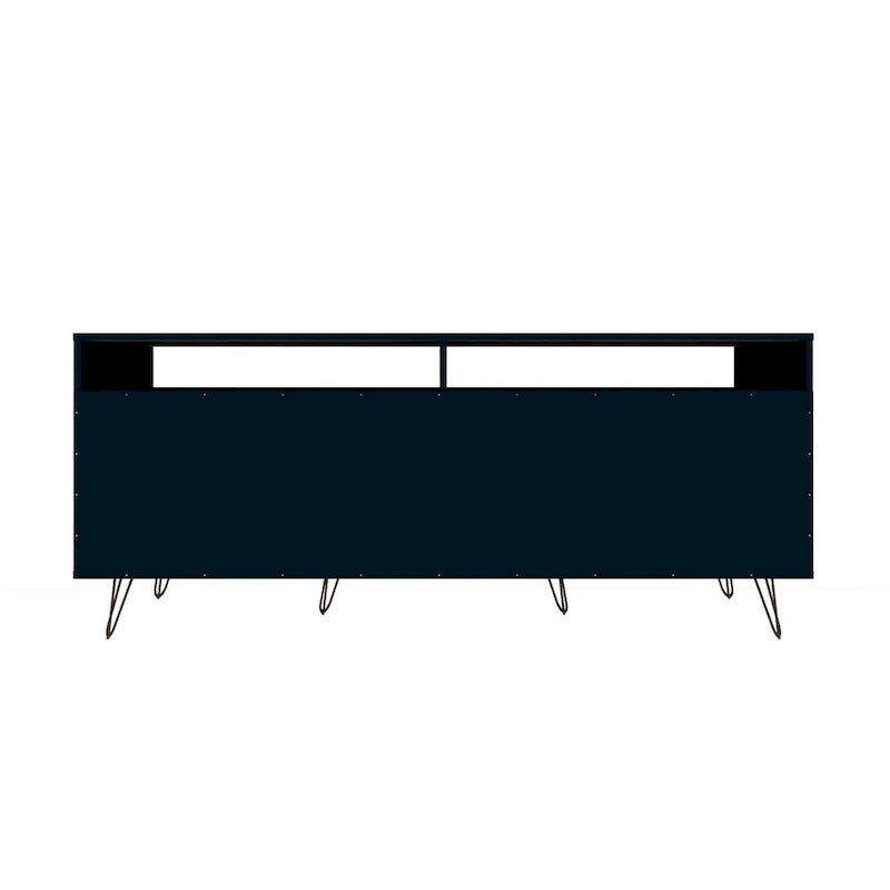 Meuble TV Console à Pieds Métalliques 62,99 po