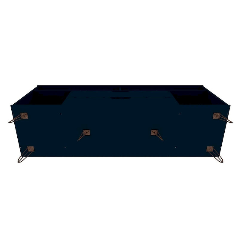 Meuble TV Console à Pieds Métalliques 62,99 po