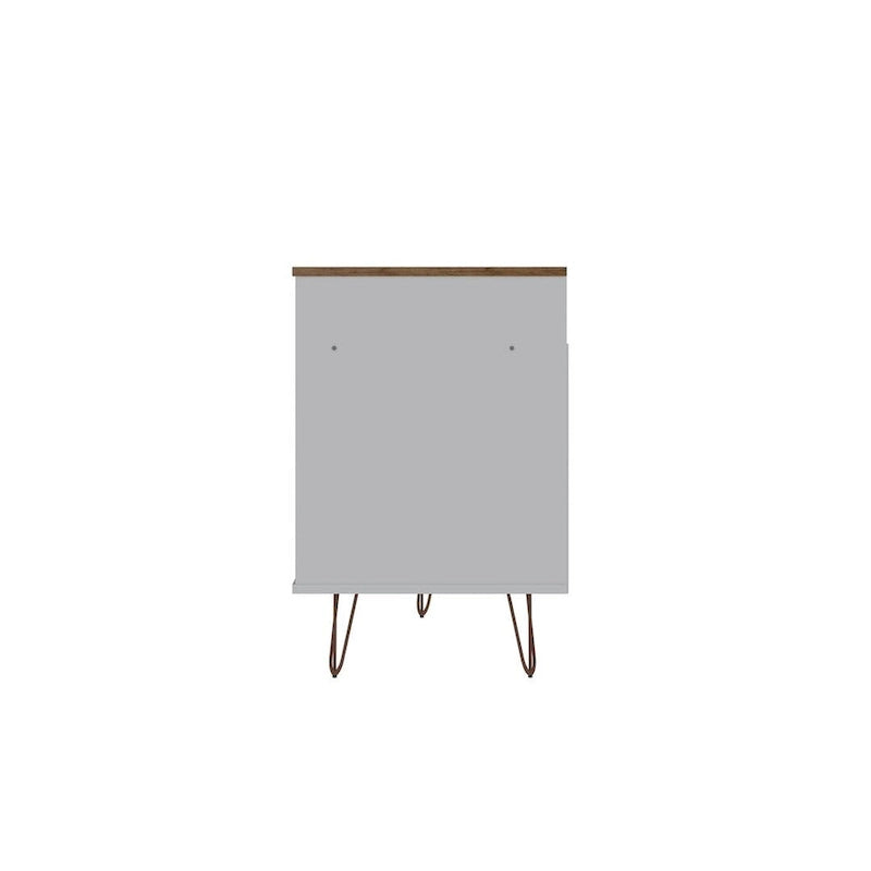 Meuble TV Console à Pieds Métalliques 62,99 po
