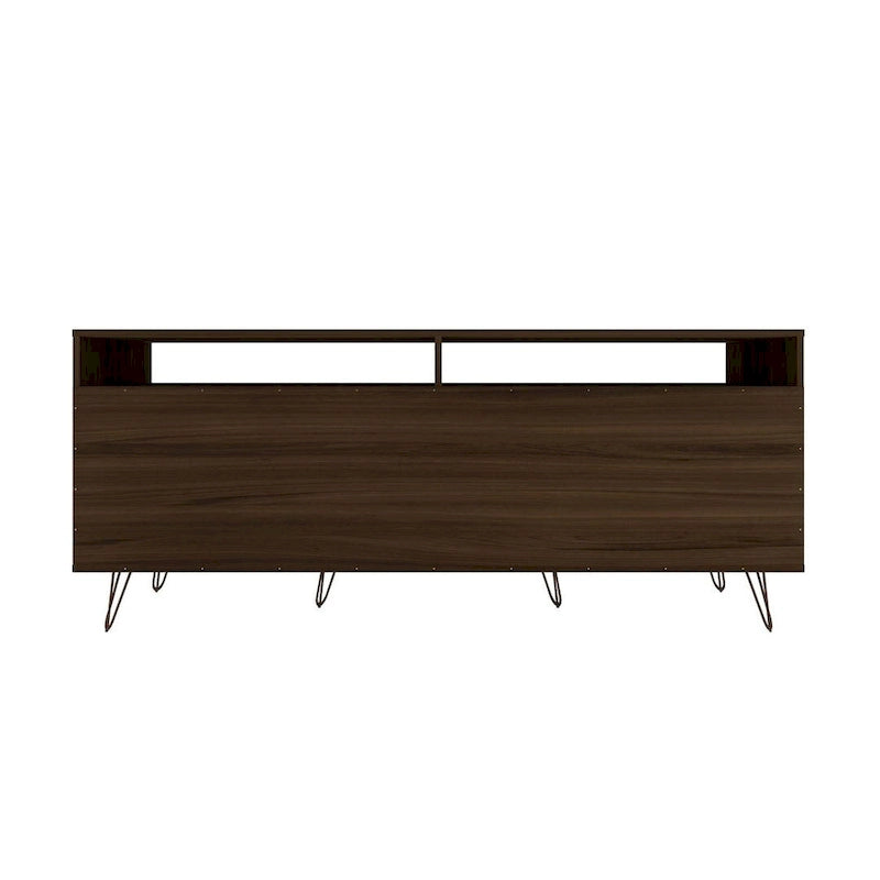 Meuble TV Console à Pieds Métalliques 62,99 po