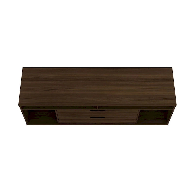 Meuble TV Console à Pieds Métalliques 62,99 po