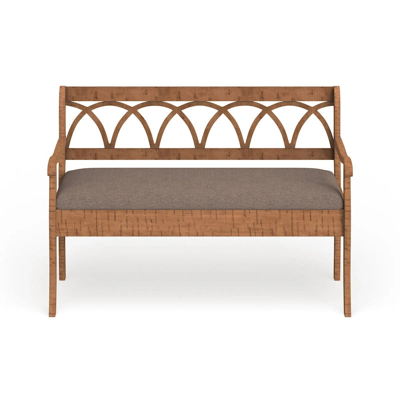 Banc de rangement avec coussin d'assise