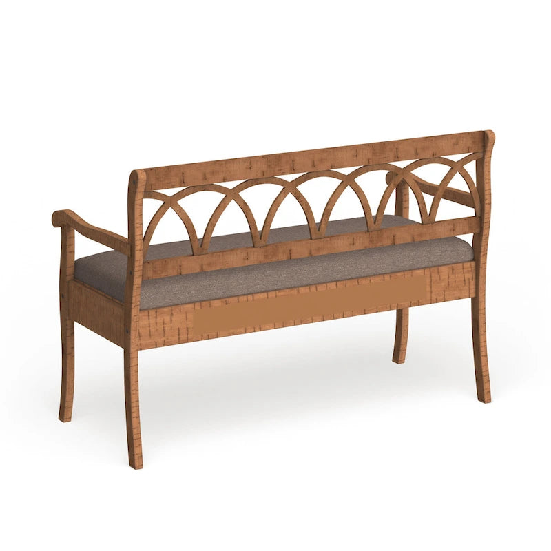 Banc de rangement avec coussin d'assise