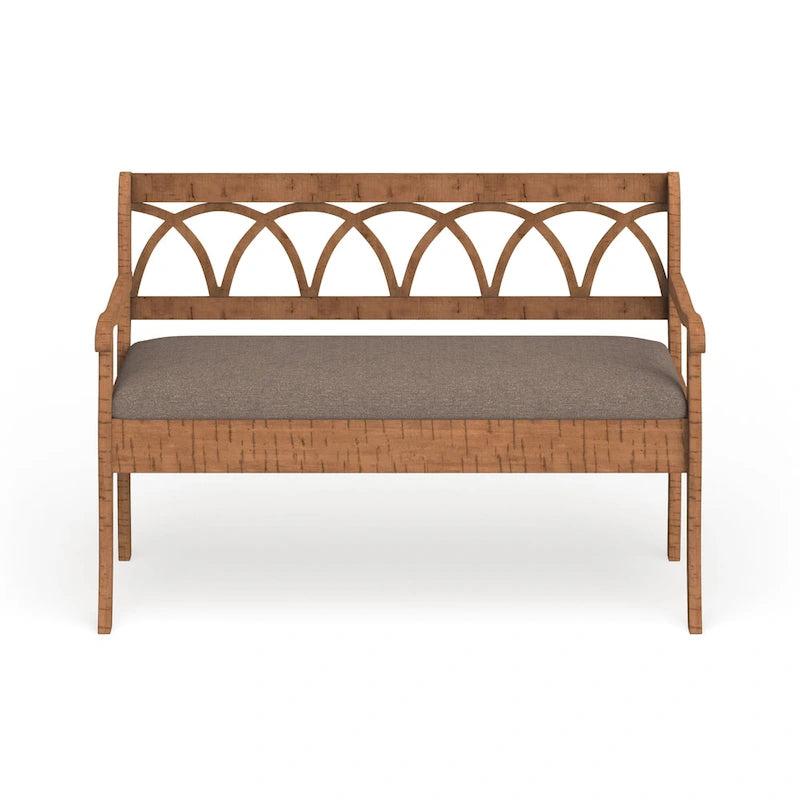 Banc de rangement avec coussin d'assise
