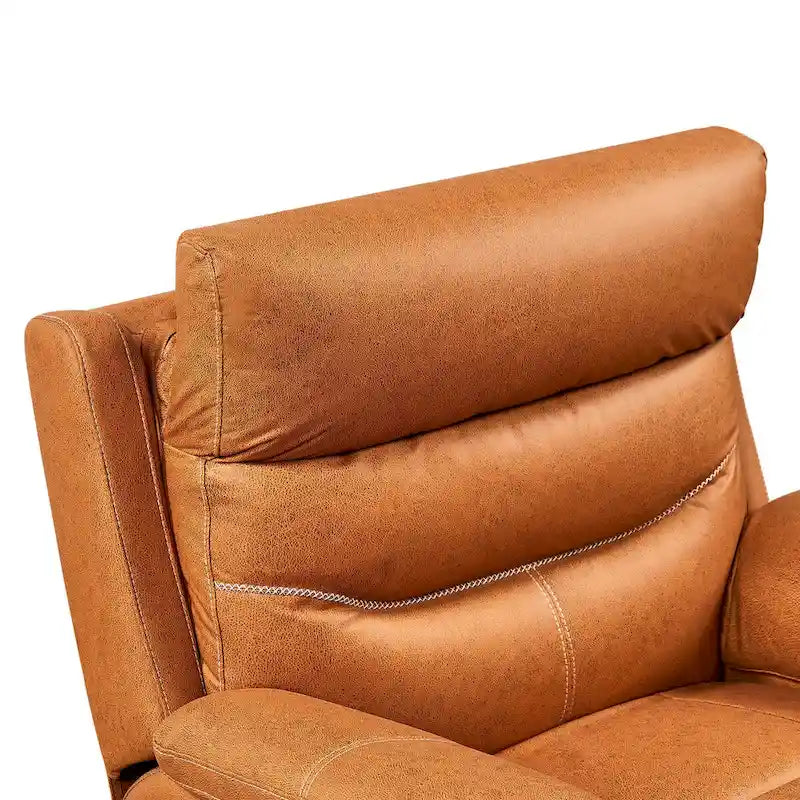 Fauteuil inclinable à bascule double moteur, pivotant, appui-tête motorisé, chargement USB