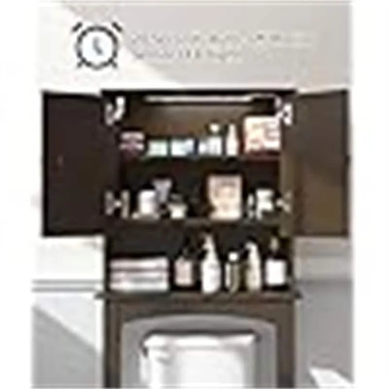Armoire de rangement pour toilettes - 8,2P x 26,7L x 66,5H