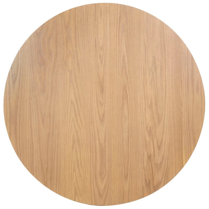 Table à manger ronde en bois de 48 po - Naturel - 48Wx48Dx30H